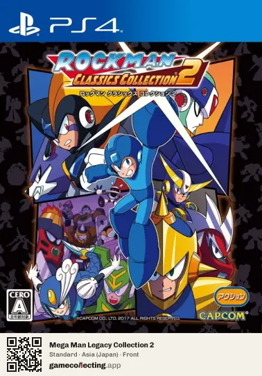Mega Man Legacy Collection 2 PlayStation 4, Asia box front