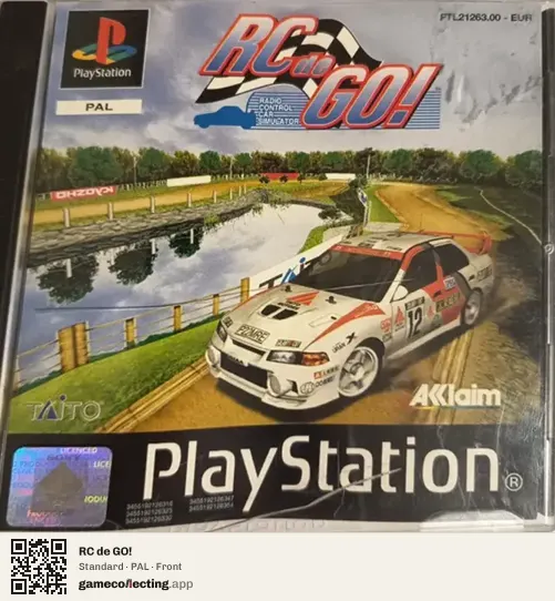 RC de GO! PlayStation, PAL box front