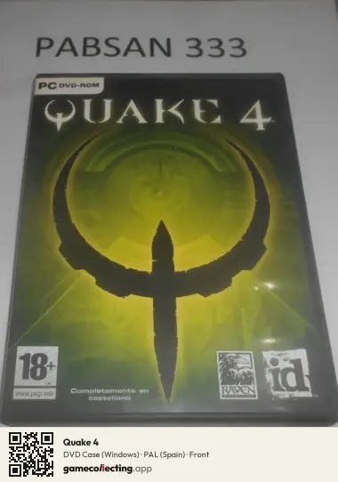Quake 4 Computer, Spain box front