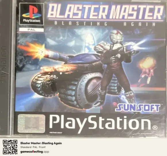 Blaster Master: Blasting Again PlayStation, PAL box front