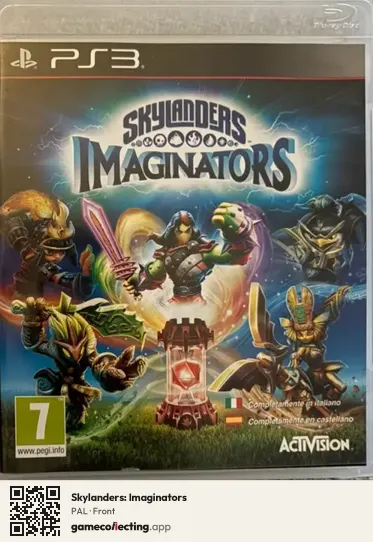 Skylanders: Imaginators PlayStation 3, PAL box front