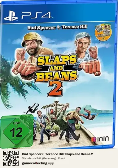 Bud Spencer & Terence Hill: Slaps and Beans 2 PlayStation 4, Germany box front