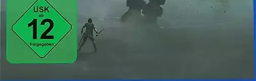 Shadow of the Colossus, the USK square on its front