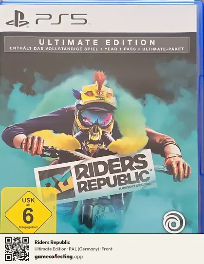 Riders Republic PlayStation 5, Germany box front