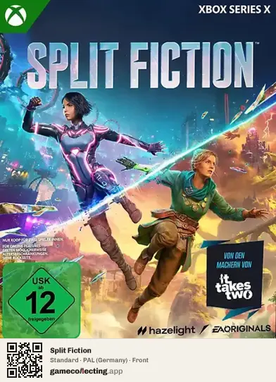 Split Fiction Xbox Series X, Germany box front