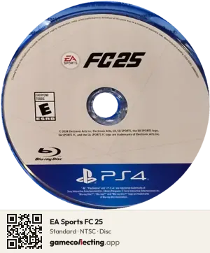 EA Sports FC 25 PlayStation 4, NTSC disc