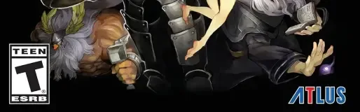 Dragon's Crown Pro, the ESRB box on its front