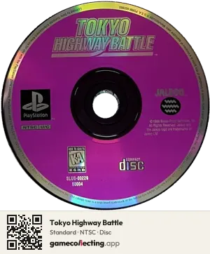 Tokyo Highway Battle PlayStation, NTSC disc
