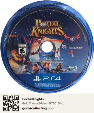 Portal Knights PlayStation 4, NTSC disc