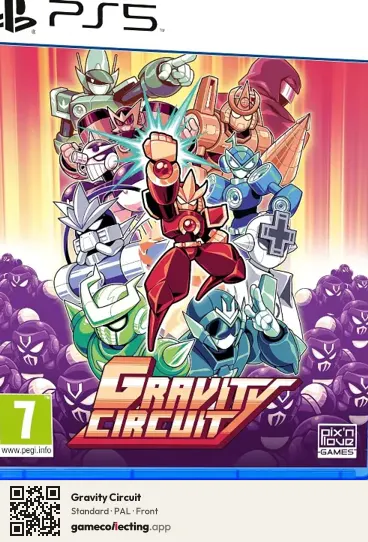 Gravity Circuit PlayStation 5, PAL box front