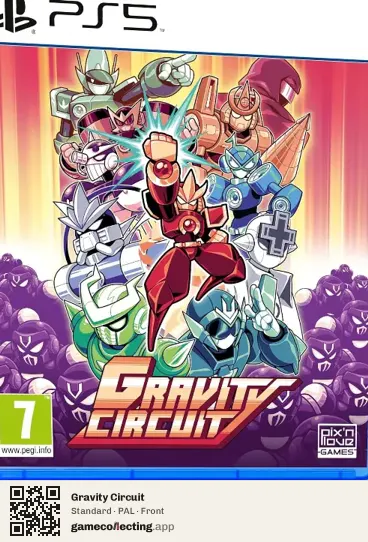 Gravity Circuit PlayStation 5, PAL box front
