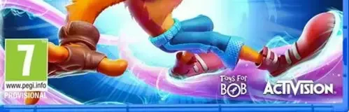 Crash Bandicoot 4: It's About Time, the PEGI square on its front