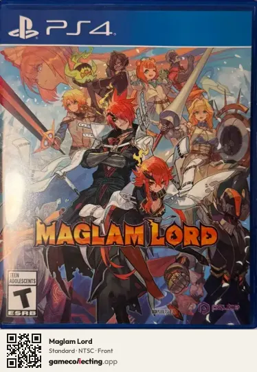 Maglam Lord PlayStation 4, NTSC box front