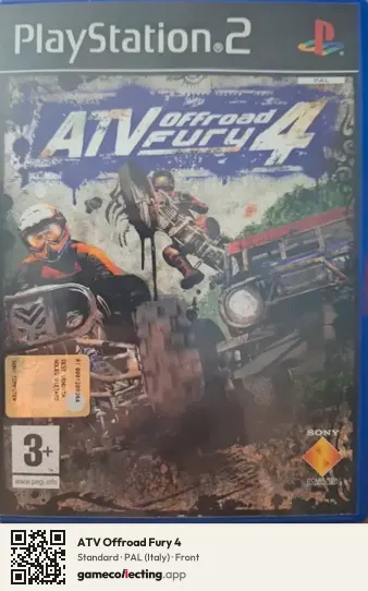 ATV Offroad Fury 4 PlayStation 2, Italy box front