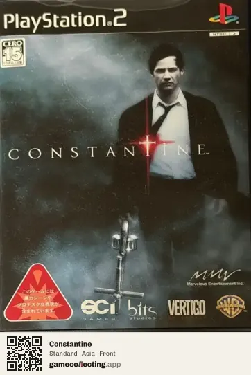 Constantine PlayStation 2, Asia box front