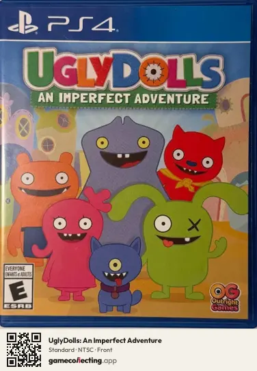UglyDolls: An Imperfect Adventure PlayStation 4, NTSC box front
