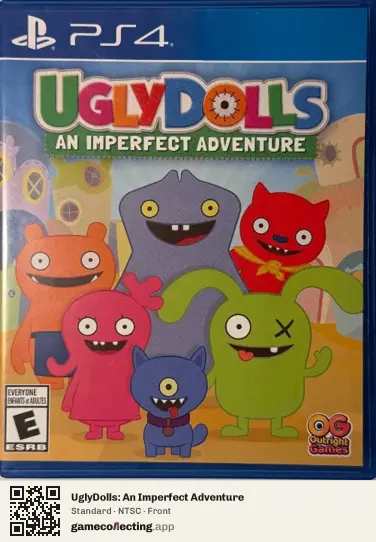 UglyDolls: An Imperfect Adventure PlayStation 4, NTSC box front
