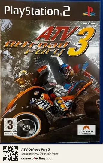 ATV Offroad Fury 3 PlayStation 2, France box front