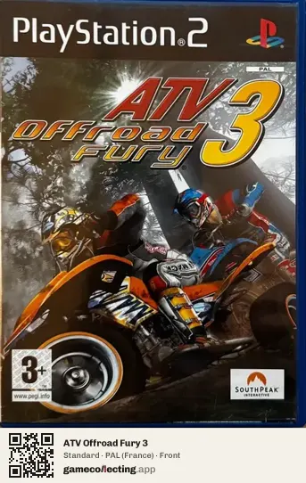 ATV Offroad Fury 3 PlayStation 2, France box front