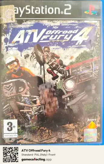 ATV Offroad Fury 4 PlayStation 2, Italy box front