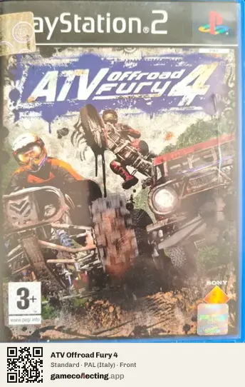 ATV Offroad Fury 4 PlayStation 2, Italy box front