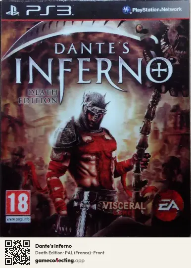 Dante's Inferno PlayStation 3, France box front