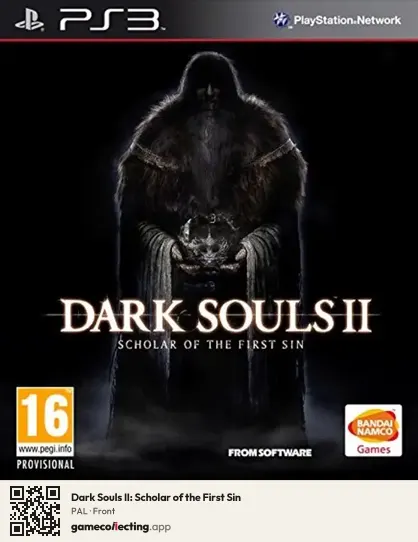 Dark Souls II: Scholar of the First Sin PlayStation 3, PAL box front