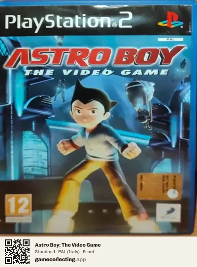 Astro Boy: The Video Game PlayStation 2, Italy box front
