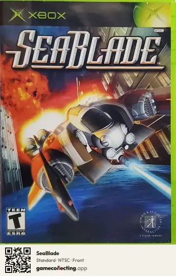 SeaBlade Xbox, NTSC box front