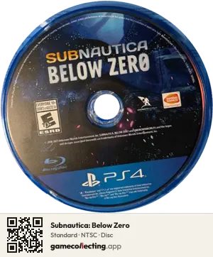 Subnautica: Below Zero PlayStation 4, NTSC disc