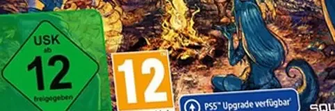 Octopath Traveler II, the USK square on its front