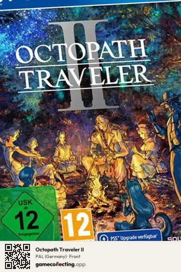 Octopath Traveler II PlayStation 4, Germany box front