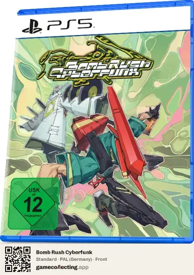 Bomb Rush Cyberfunk PlayStation 5, Germany box front