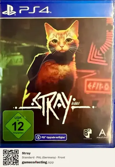 Stray PlayStation 4, Germany box front