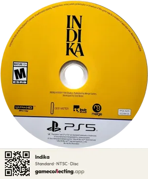 Indika PlayStation 5, NTSC disc