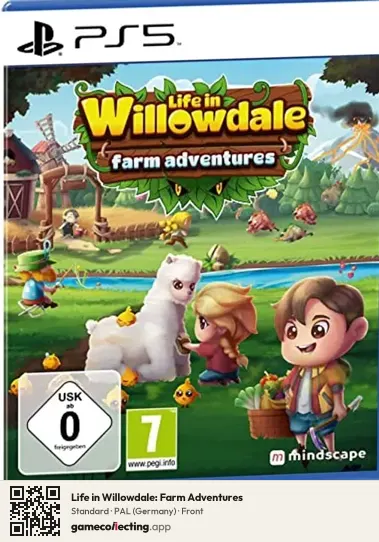 Life in Willowdale: Farm Adventures PlayStation 5, Germany box front