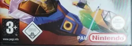 F-Zero GX, the PEGI square on its front