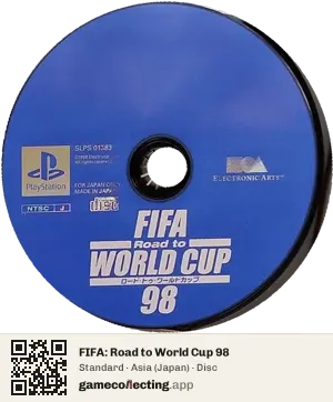 FIFA: Road to World Cup 98 PlayStation, Asia disc