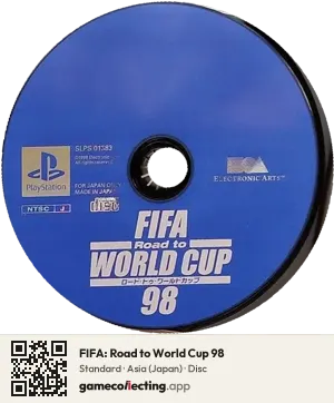 FIFA: Road to World Cup 98 PlayStation, Asia disc
