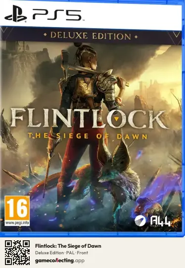 Flintlock: The Siege of Dawn PlayStation 5, PAL box front