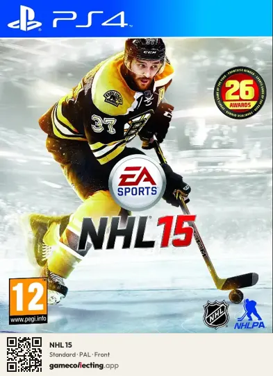 NHL 15 PlayStation 4, PAL box front