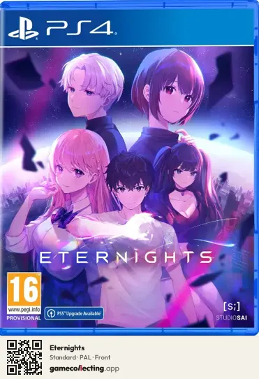 Eternights PlayStation 4, PAL box front