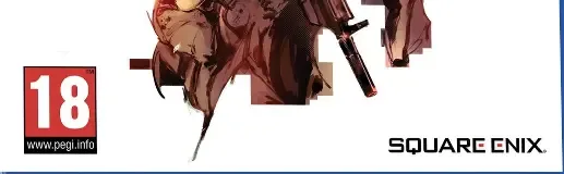 Left Alive, the PEGI square on its front
