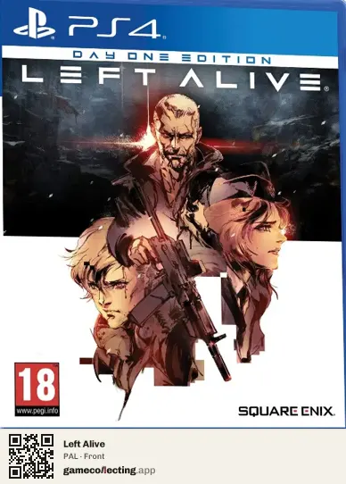 Left Alive PlayStation 4, PAL box front