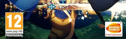 Sword Art Online: Alicization Lycoris, the PEGI square on its front