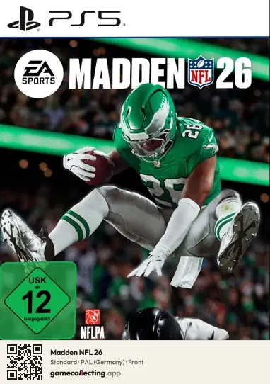 Madden NFL 26 PlayStation 5, Germany box front