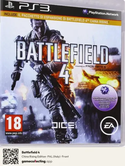 Battlefield 4 PlayStation 3, Italy box front