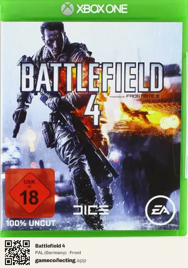 Battlefield 4 Xbox One, Germany box front