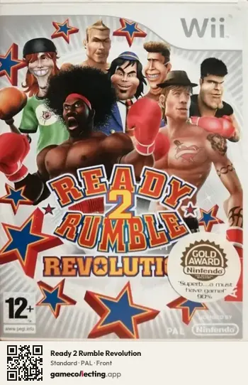 Ready 2 Rumble Revolution Nintendo Wii, PAL box front