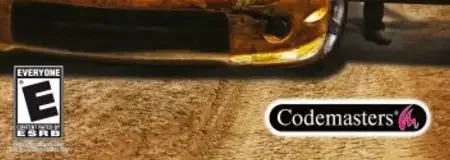Dirt, the ESRB box on its front
